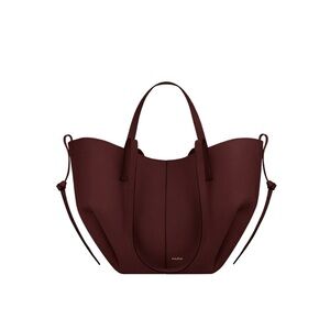 Polene Cyme Mini Leather Tote Bag